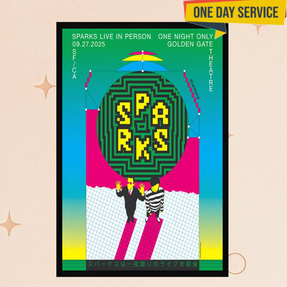 Sparks September 27 2025 San Francisco Event Poster